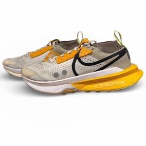 Nike Zegama 2 Trail Running Shoes ZoomX Phantom Khaki Mink Brown Black Women’s 7